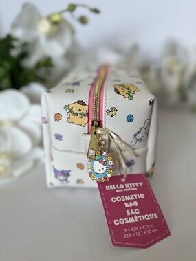 Sanrio Hello Kitty & Friends Pastel Character Toiletry & Cosmetic Bag